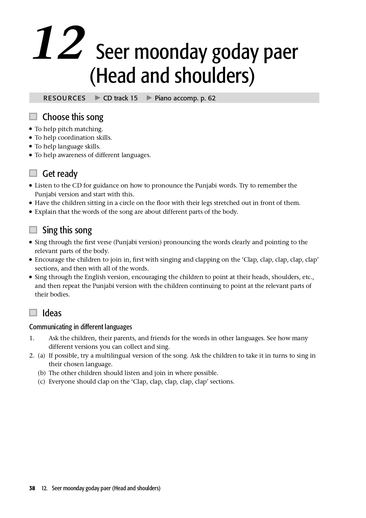 Voiceplay Pack - Teacher Book/Cd