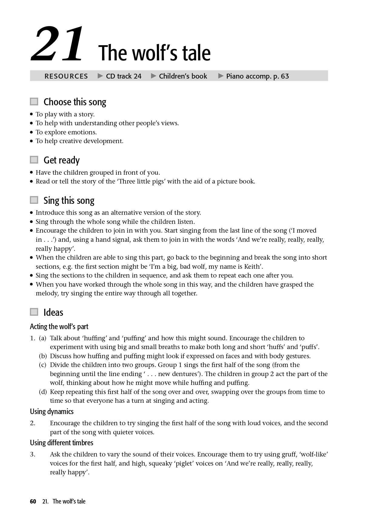 Voiceplay Pack - Teacher Book/Cd