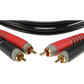 Klotz AT-CC Pro Stereo Twin Cable With Straight RCA Plugs - 6m