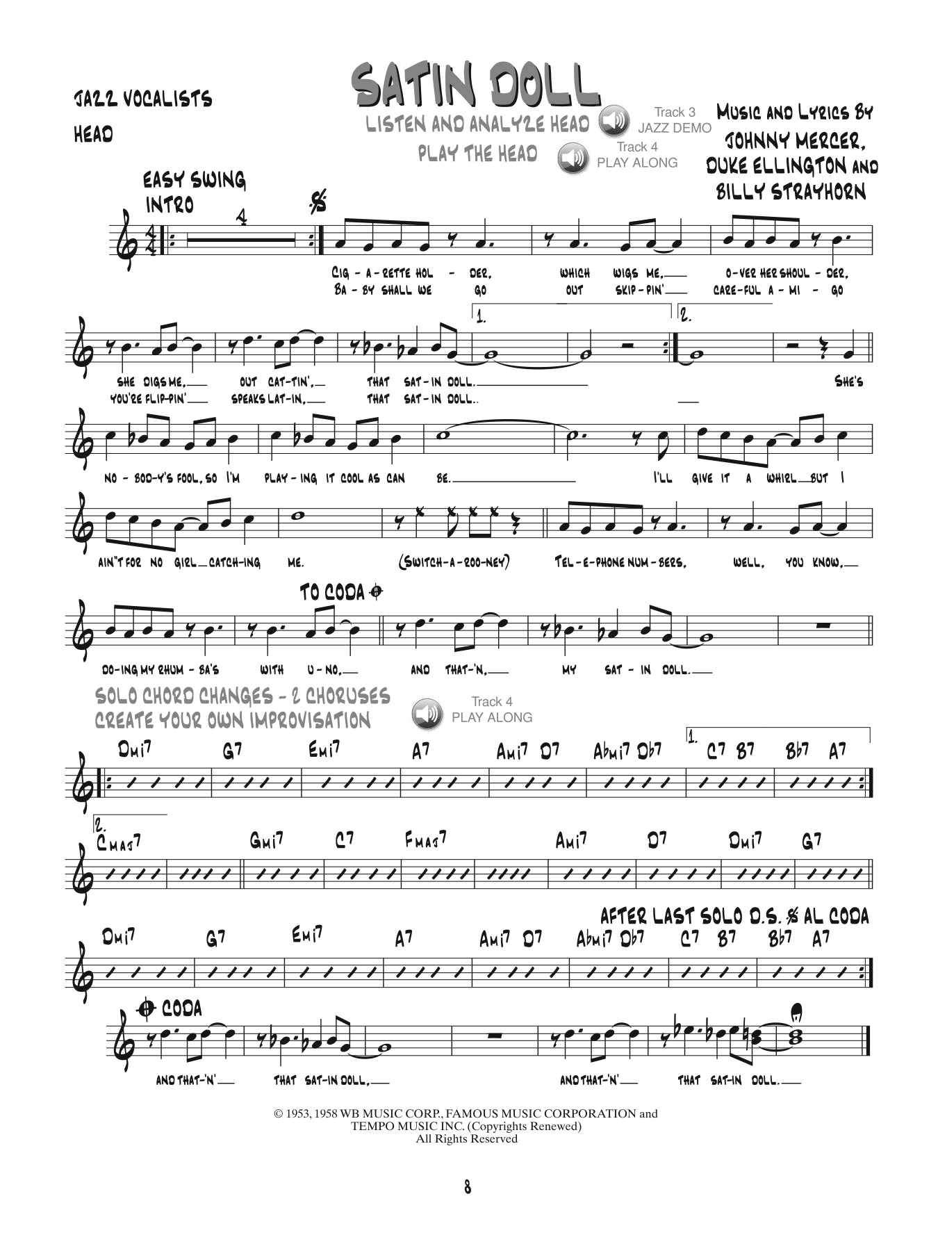 Approaching The Standards - Jazz Vocalists Book/Ola