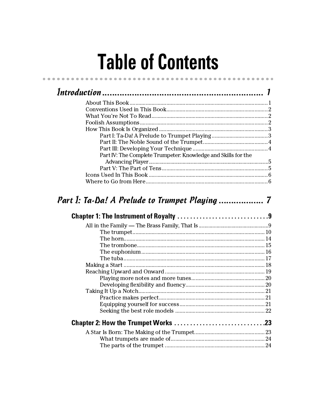 Trumpet For Dummies Book/CD Rom