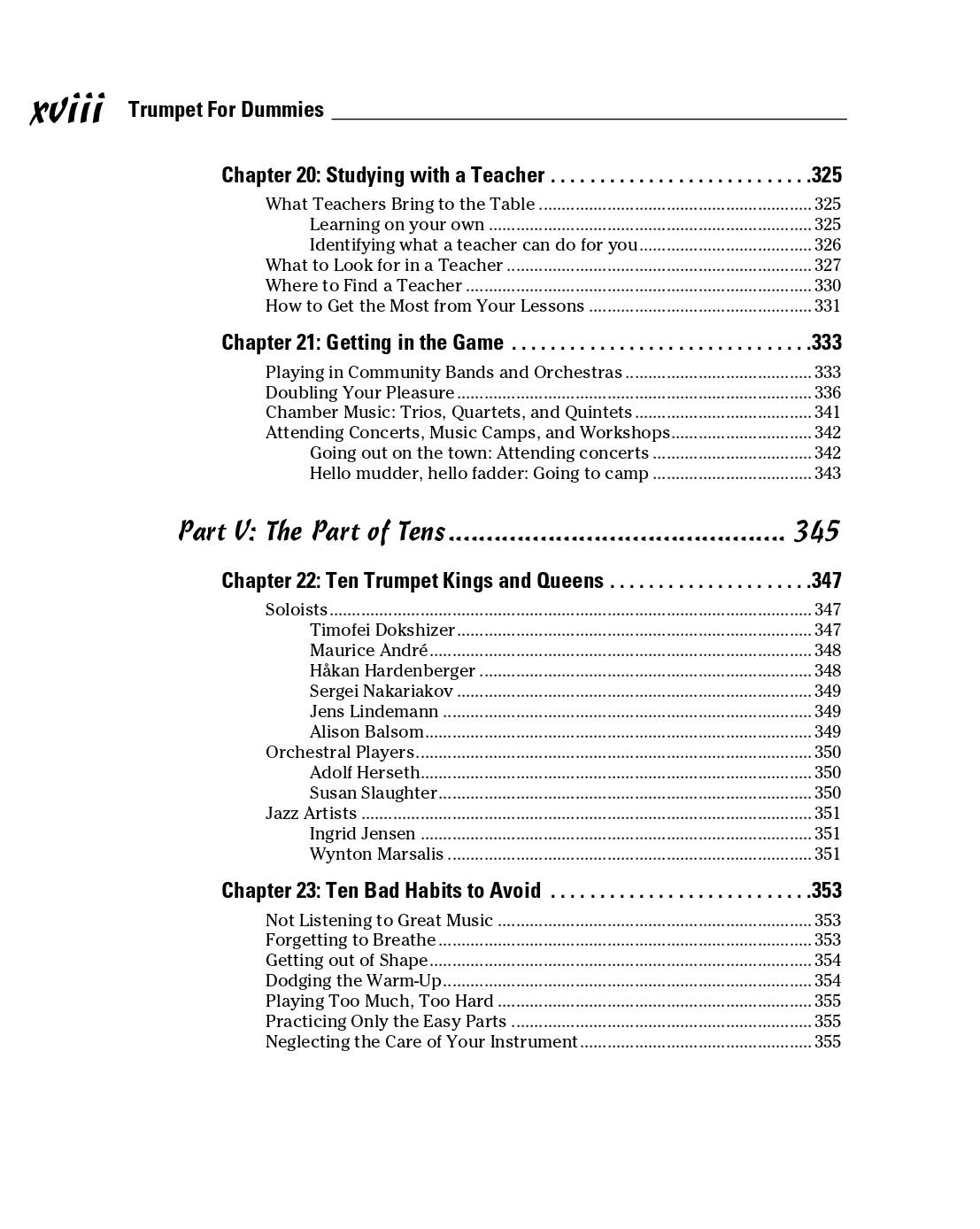 Trumpet For Dummies Book/CD Rom