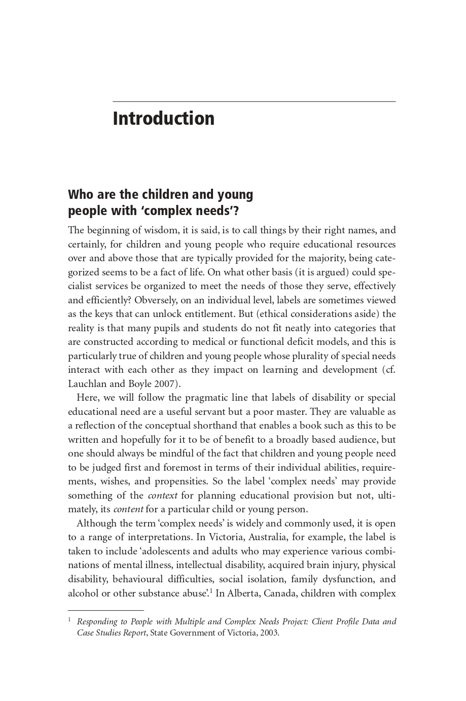 Music for Children and Young People with Complex Needs Book