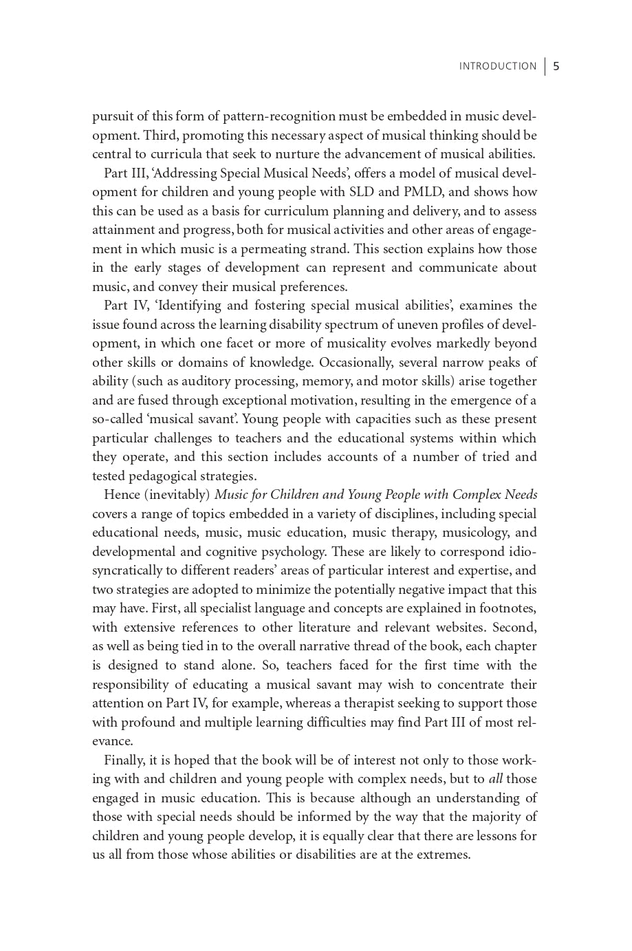 Music for Children and Young People with Complex Needs Book