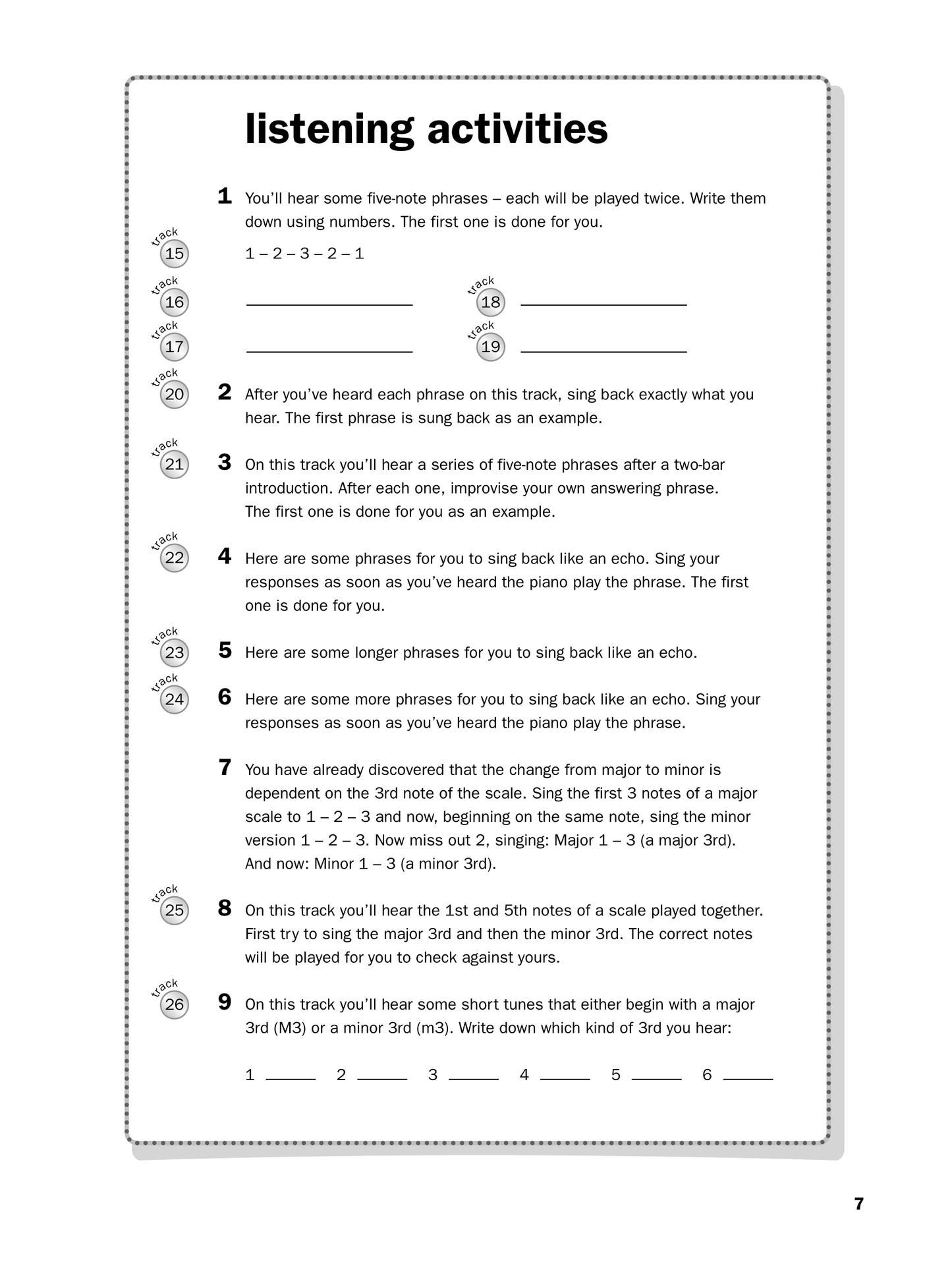 Improve Your Aural - Grade 3 Book/Cd