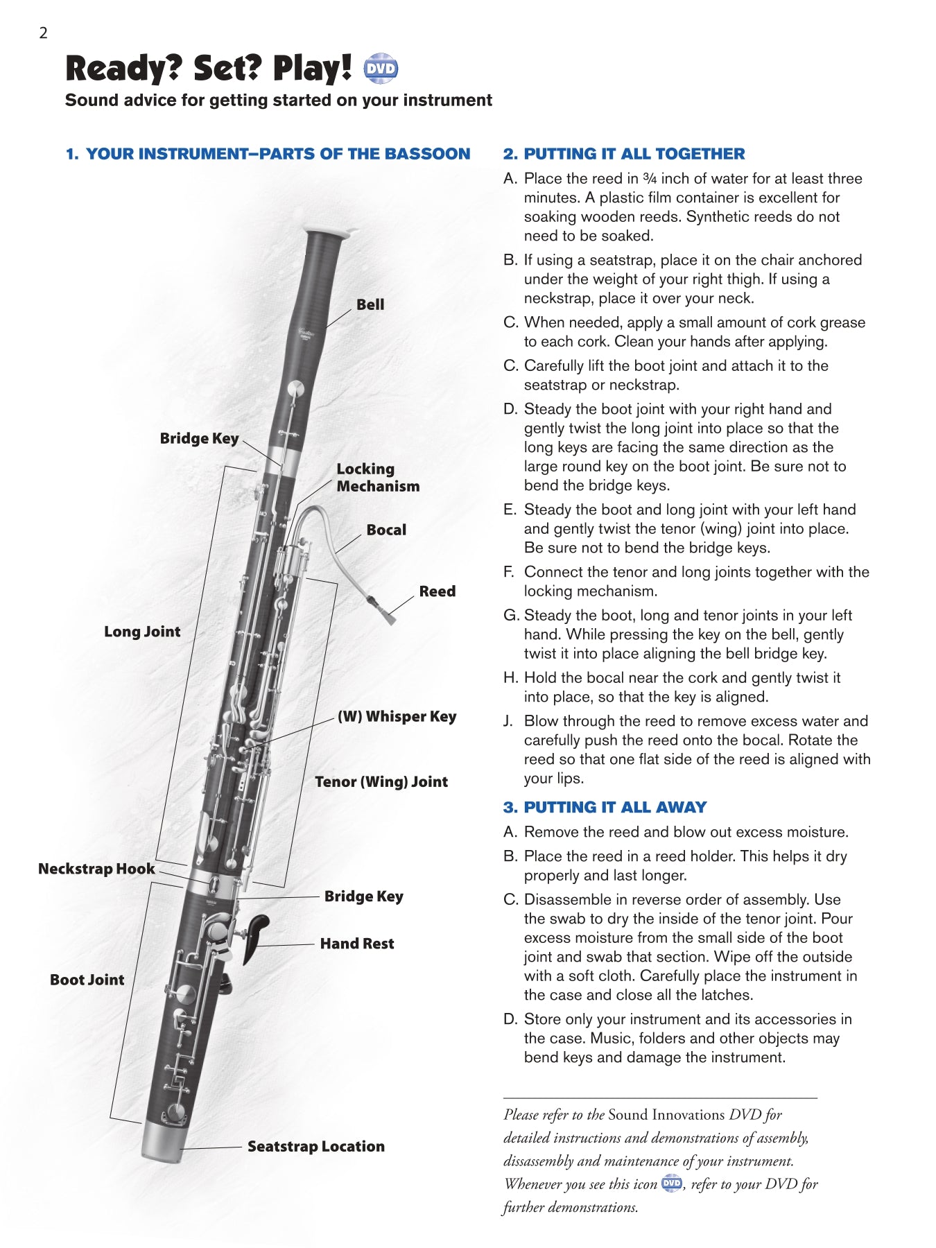 Sound Innovations - Bassoon Book 1 with Online Media (Australia Edition)