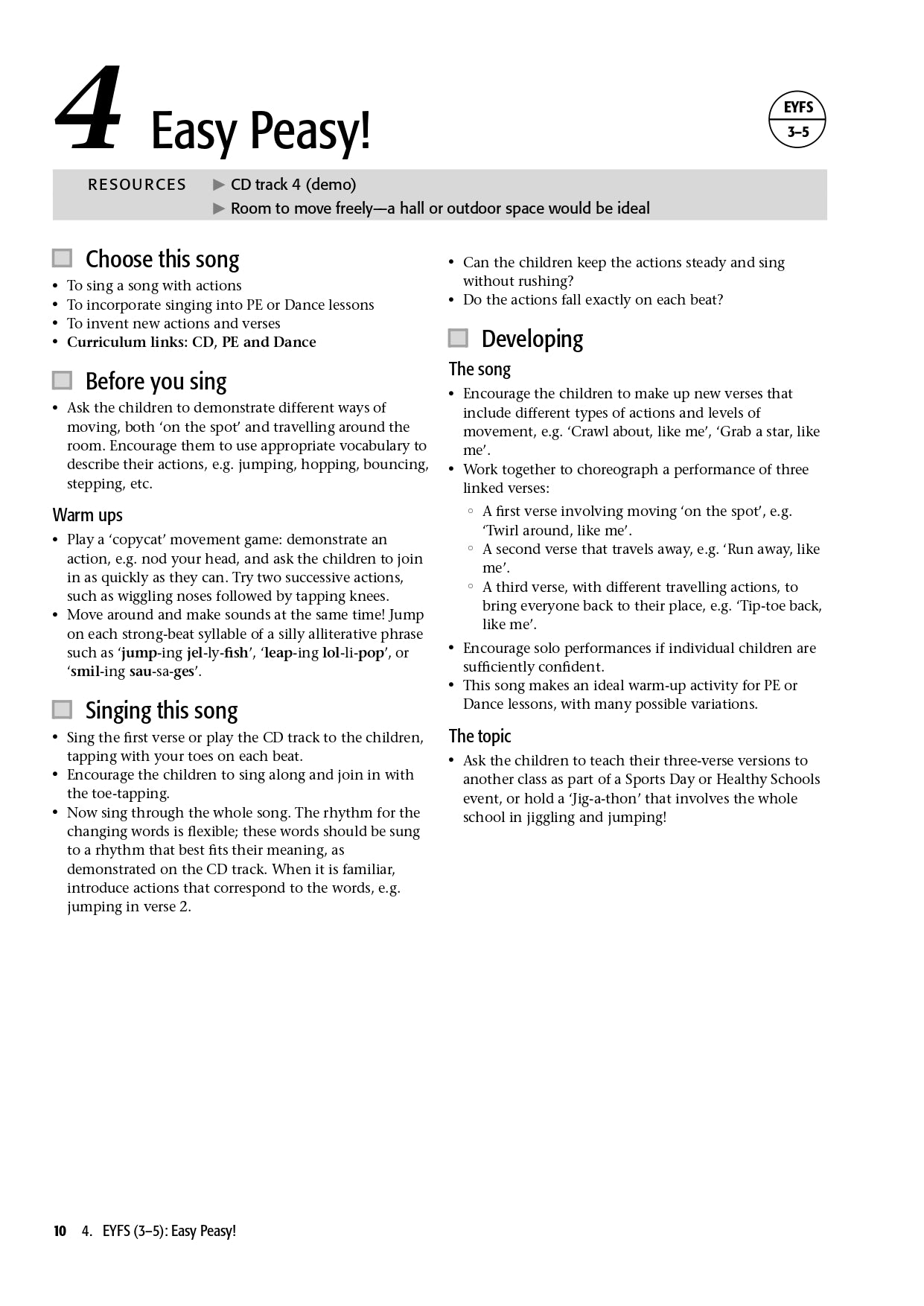 Voicelinks -24 Songs & Activities Across The Curriculum Book