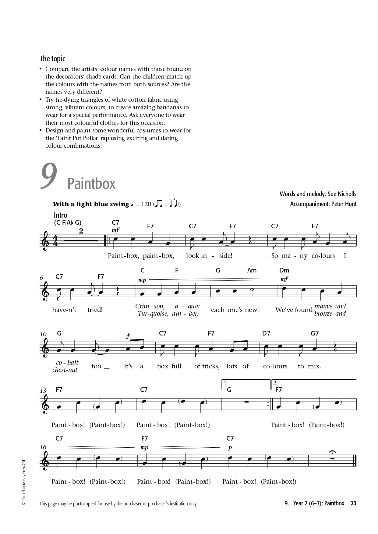 Voicelinks -24 Songs & Activities Across The Curriculum Book