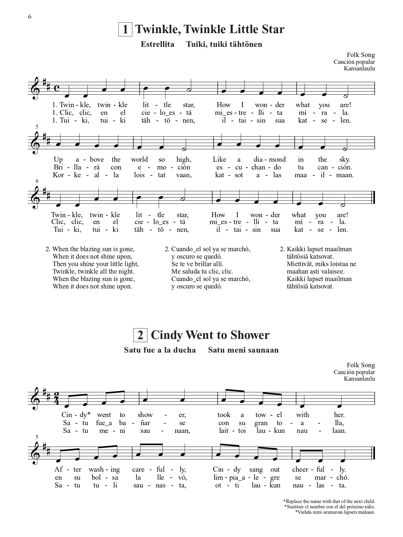 Suzuki Voice School Vol 1 Voice Part