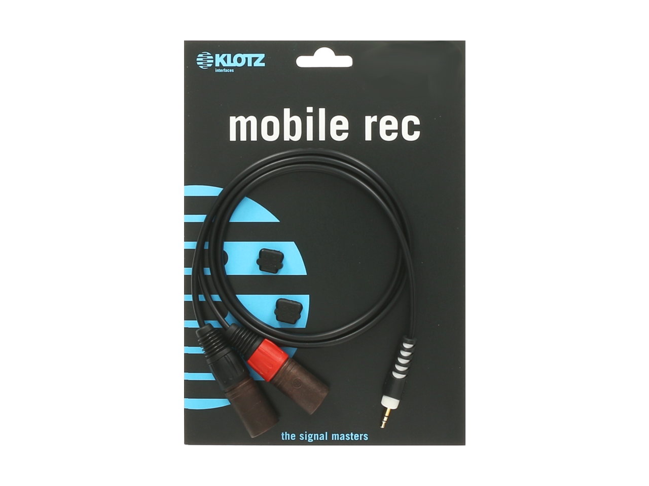 Klotz AY9 Y Cable - Lightweight TRS 3.5mm - 2 X XLR M - 2m