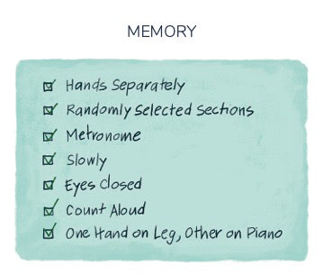 Piano Safari - Practice Strategy Cards (41 Cards)