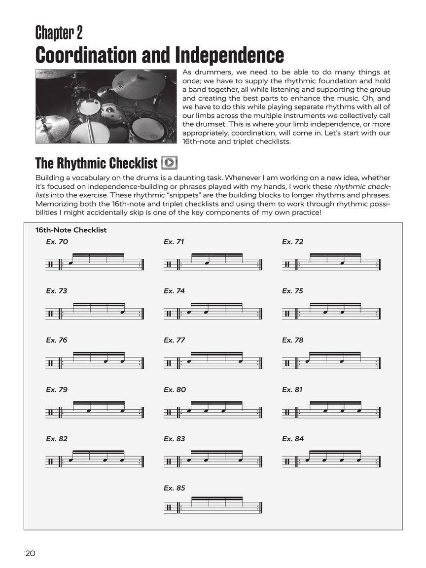 The Total Drummer Book/Audio/Video