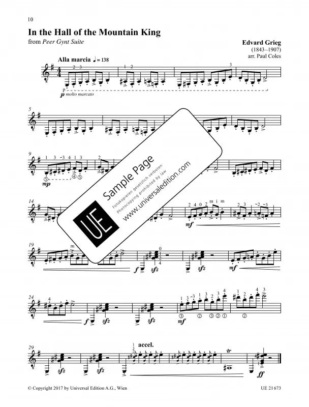 From Folk to Classical Book 1 - 30 Favourite Pieces for Guitarists