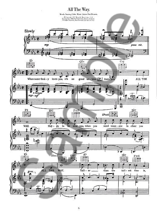 The Frank Sinatra - Piano/Vocal/Guitar Songbook (28 Songs)