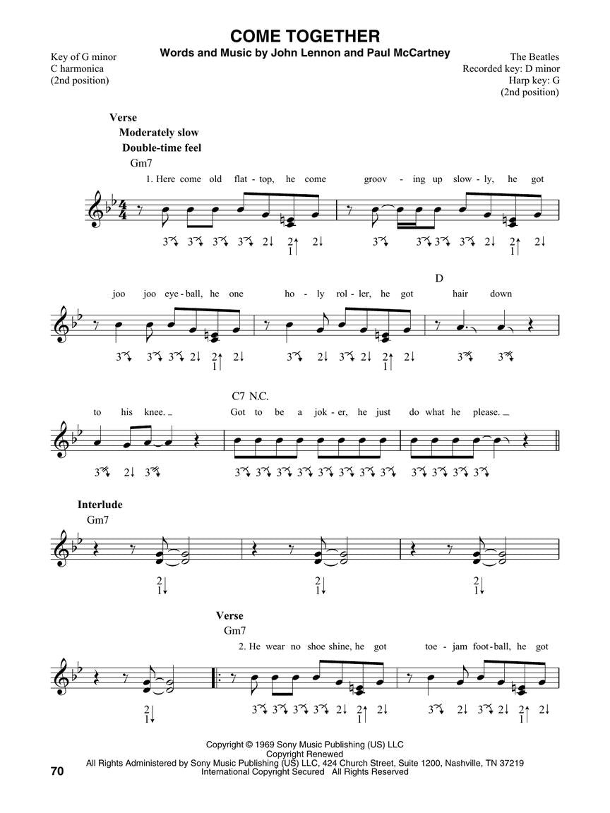 The Harmonica Fake Book - (140 Songs)