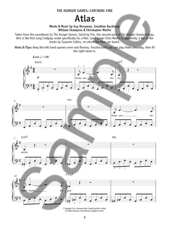 Songs from the Movies - Really Easy Piano Songbook