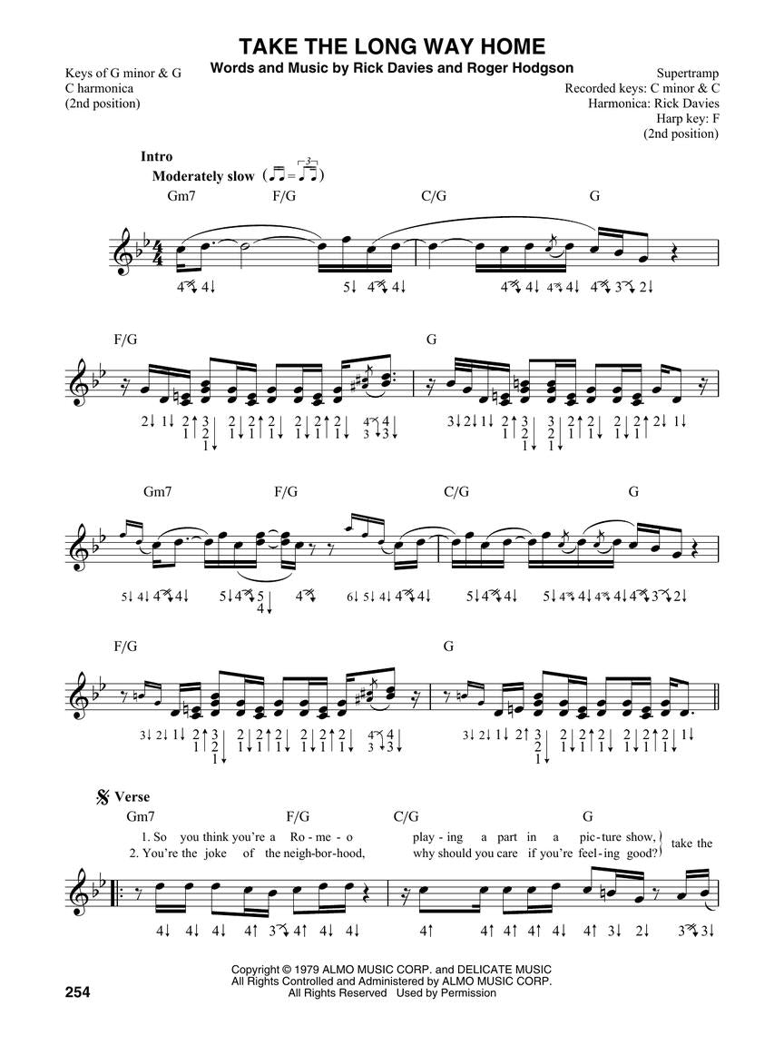 The Harmonica Fake Book - (140 Songs)