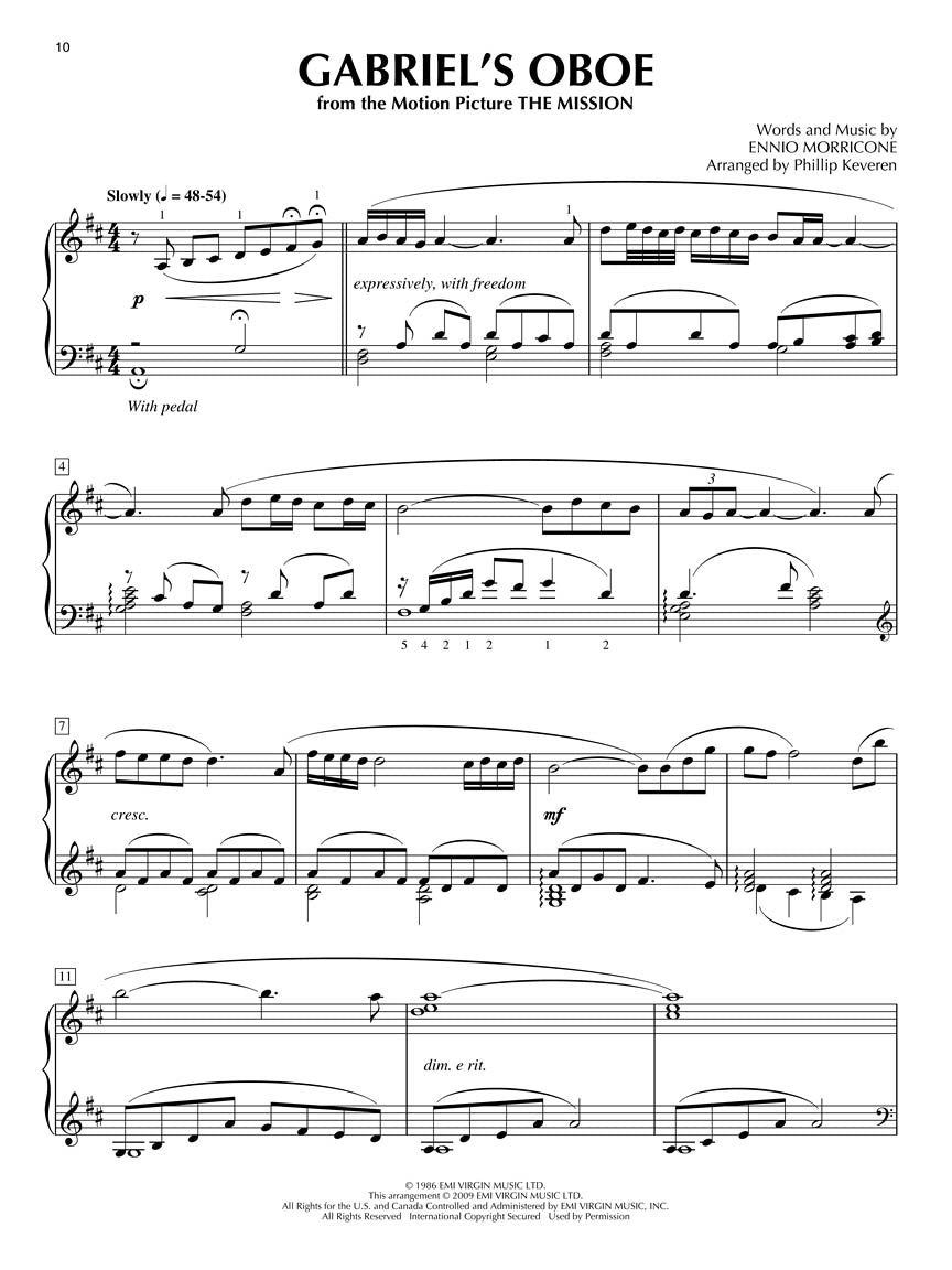 Film Score Collection Keveren Piano Solo