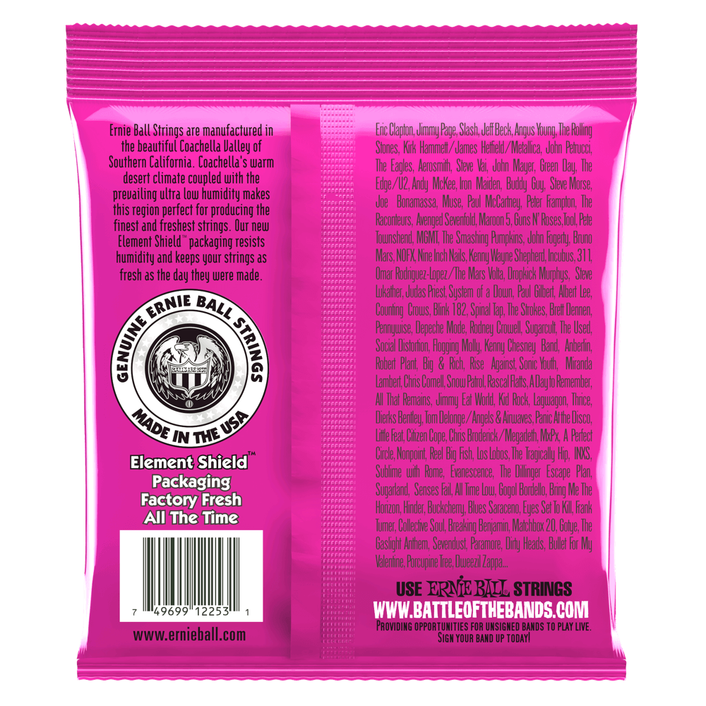 Ernie Ball Super Slinky Classic Rock n Roll Pure Nickel Wrap Electric Guitar Strings Set - 9-42
