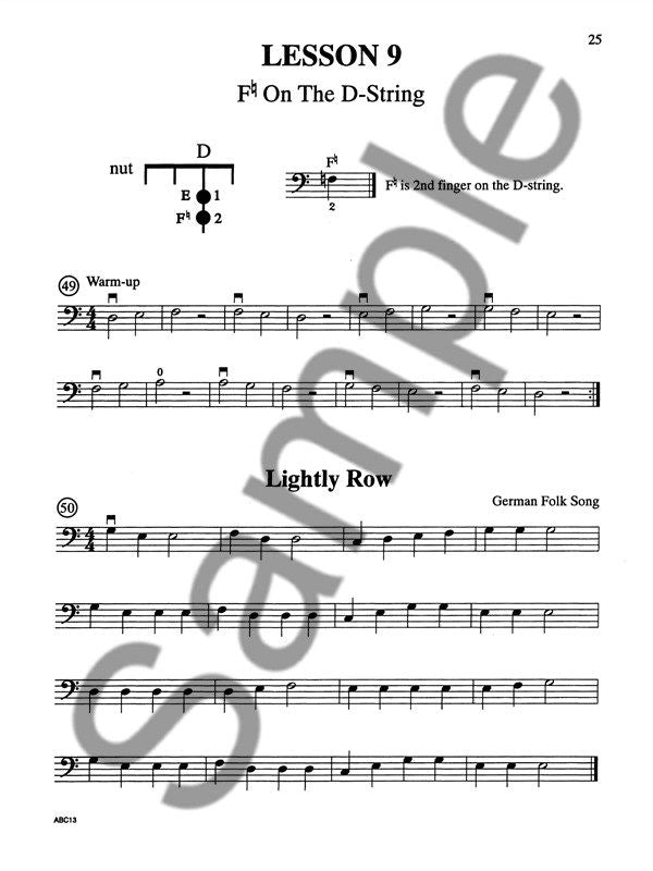 The ABCs of Cello - Easy Piano Accompaniment for Book 1