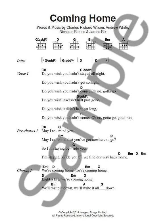 Six Chord Songbook Great Indie Rock Songs