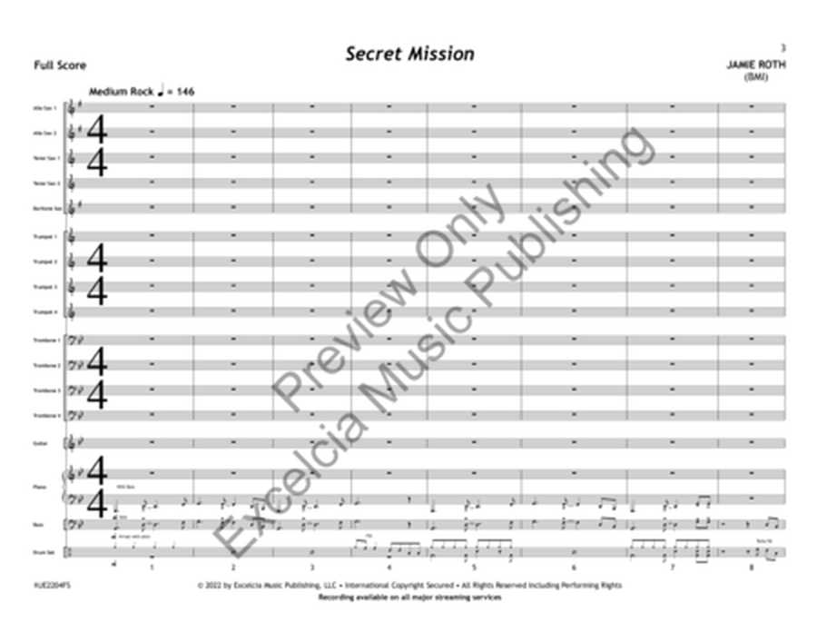 Secret Mission Jazz Ensemble Level 2 Score/Parts