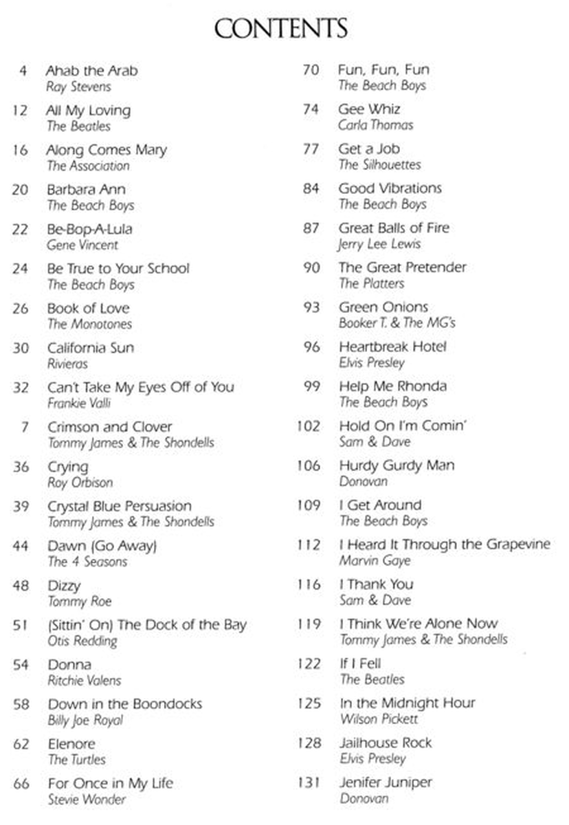 Pvg Knowledge Book Big Book Of Oldies: Essential PVG Collection – Music2u.com.au