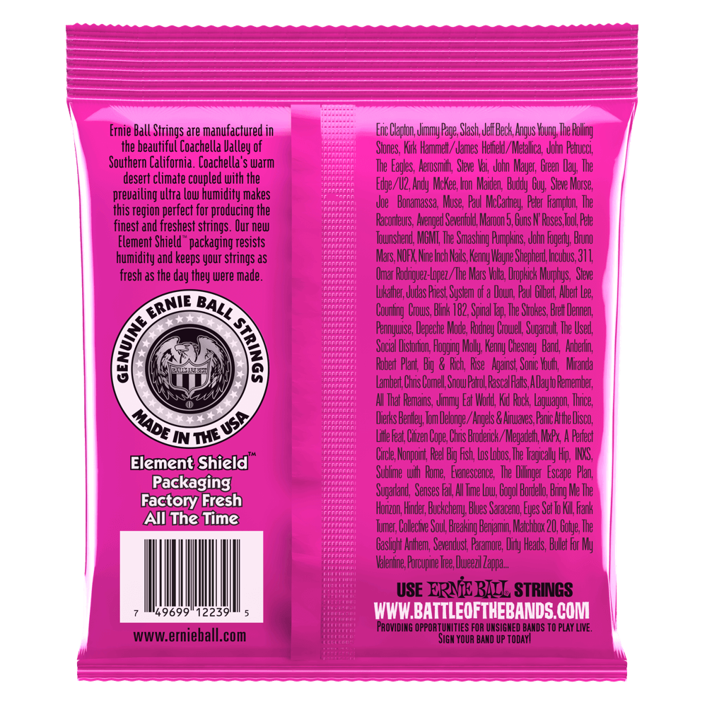 Ernie Ball Super Slinky RPS Nickel Wound Electric Guitar Strings Set - 9-42