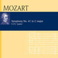 Mozart - Symphony No 41 C K 551 Jupiter Study Score Book/Cd