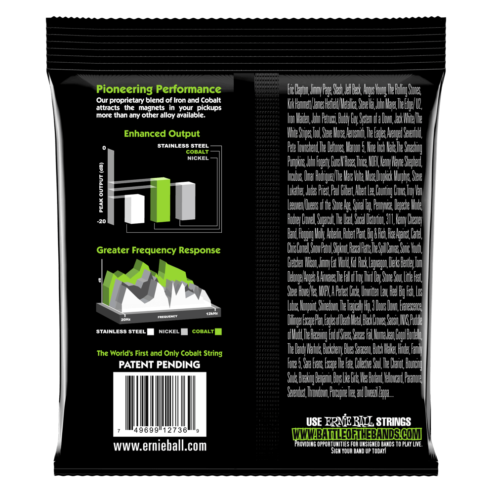 Ernie Ball Regular Slinky 5-String Cobalt Electric Bass Strings Set - 45-130