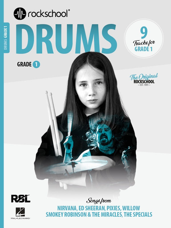 Rockschool Drums 2024+ - Teacher Bundle A (Debut to Grade 8 Books)