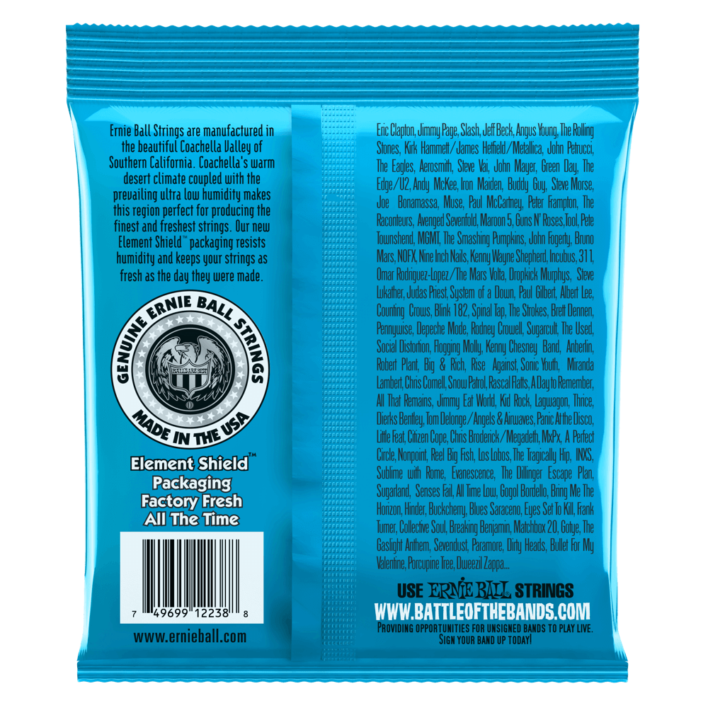 Ernie Ball Extra Slinky RPS Nickel Wound Electric Guitar String Set - 8-38