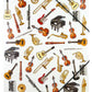 A4 Music File with Elastic Band - Instrument Design