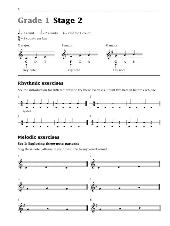 Improve Your Sight Singing! Grade 1-3 (New Edition)