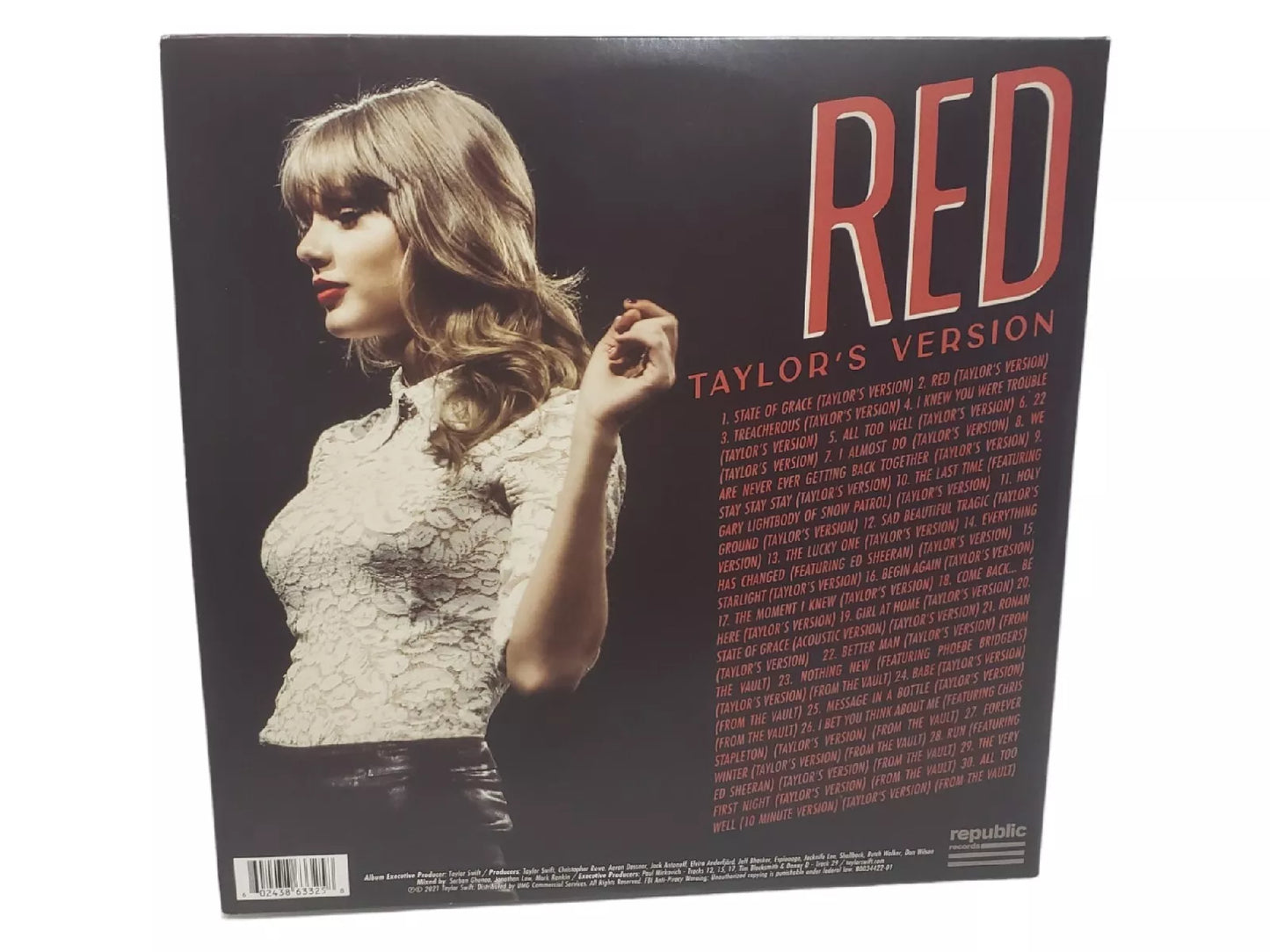 Taylor Swift - Red - Taylor's Version Vinyl (4 Vinyl Set)