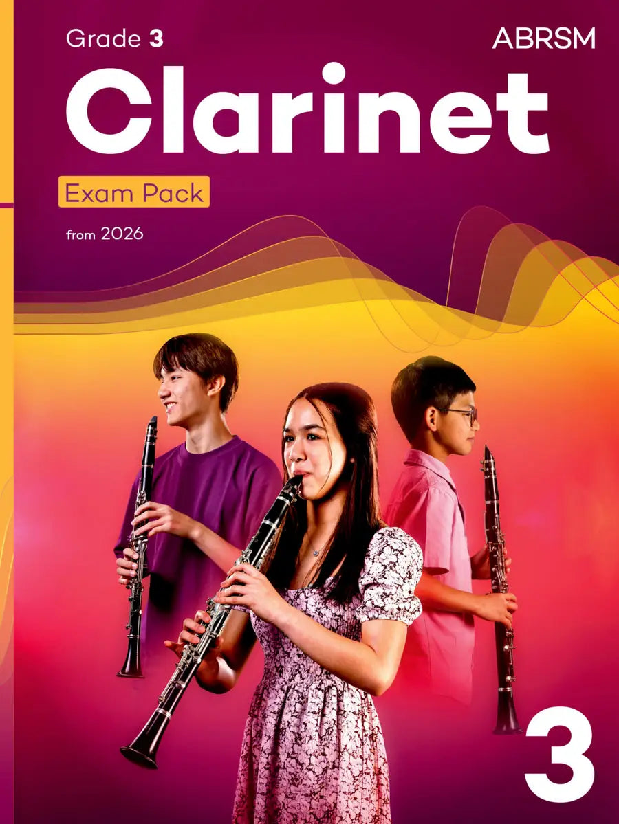 ABRSM - Clarinet Grade 3 Exam Pack Book (2026)