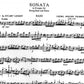 Telemann Sonata in D Major Double Bass with Piano Book