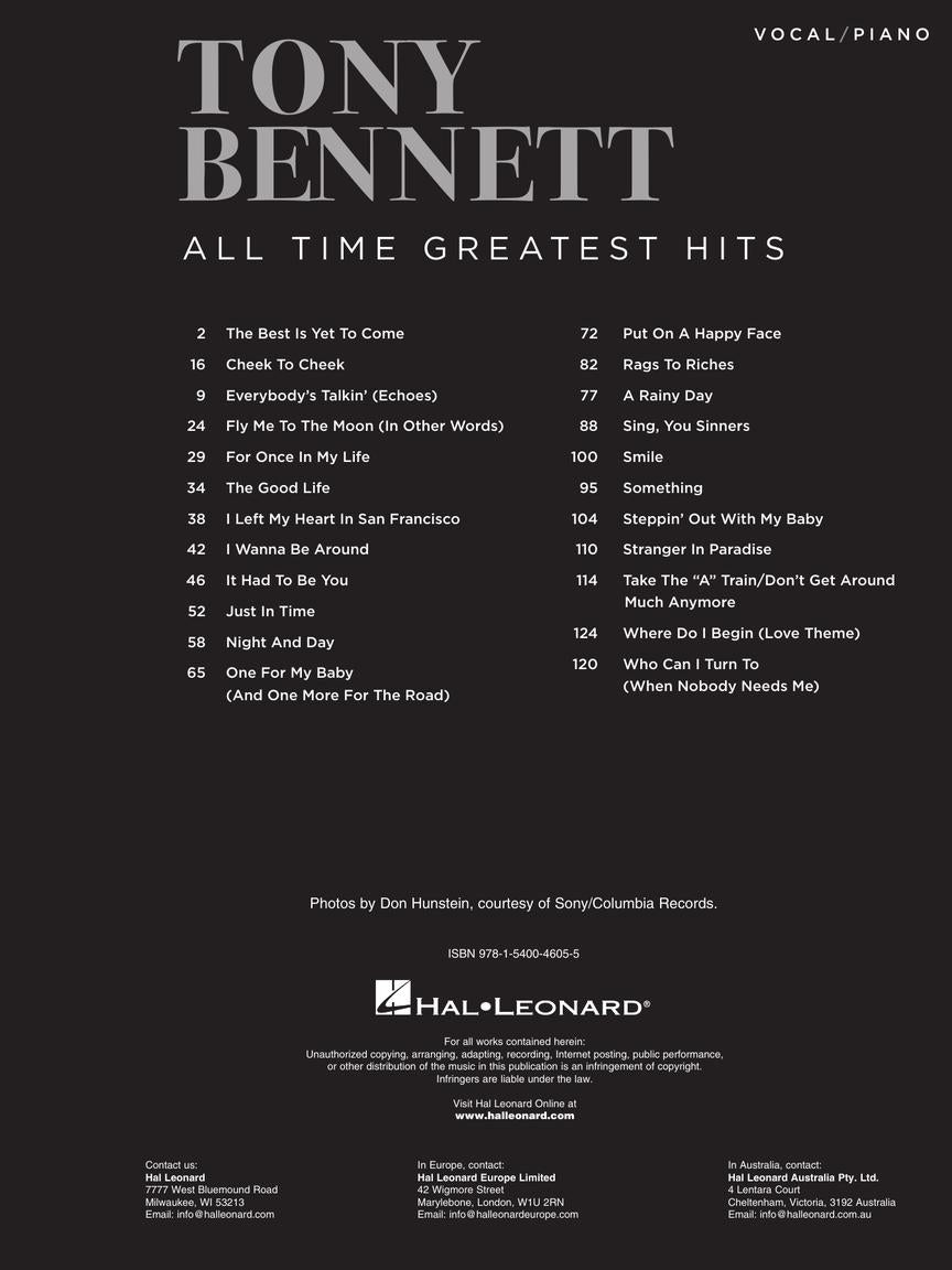 Tony Bennett - All Time Greatest Hits PVG