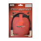 Klotz PROA-PR Pro Artist Unbalanced Patch Cable with Right Angled Jacks  - 0.15m