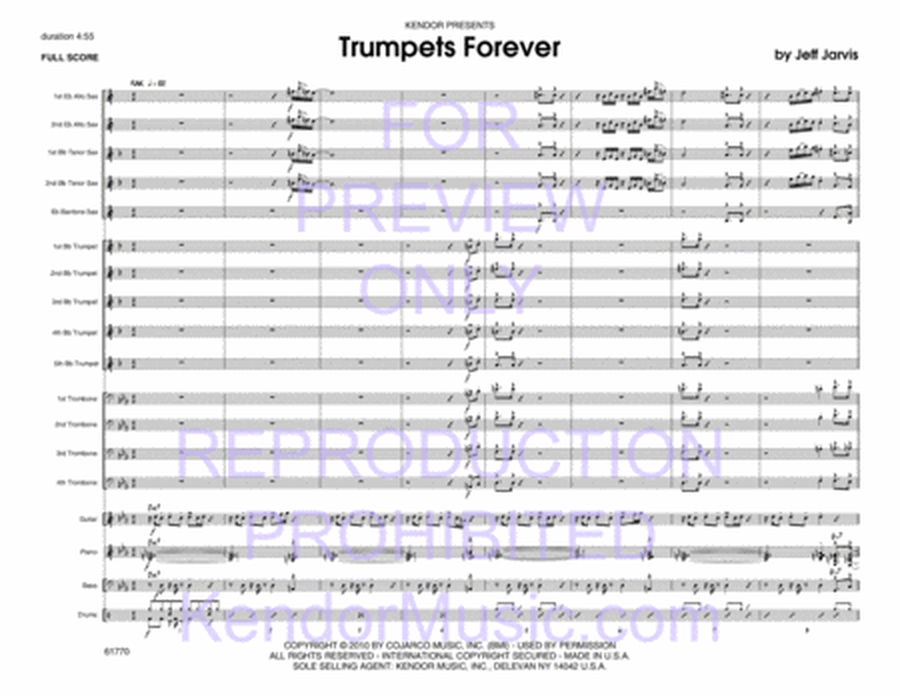Trumpets Forever - Jazz Ensemble Score/Parts