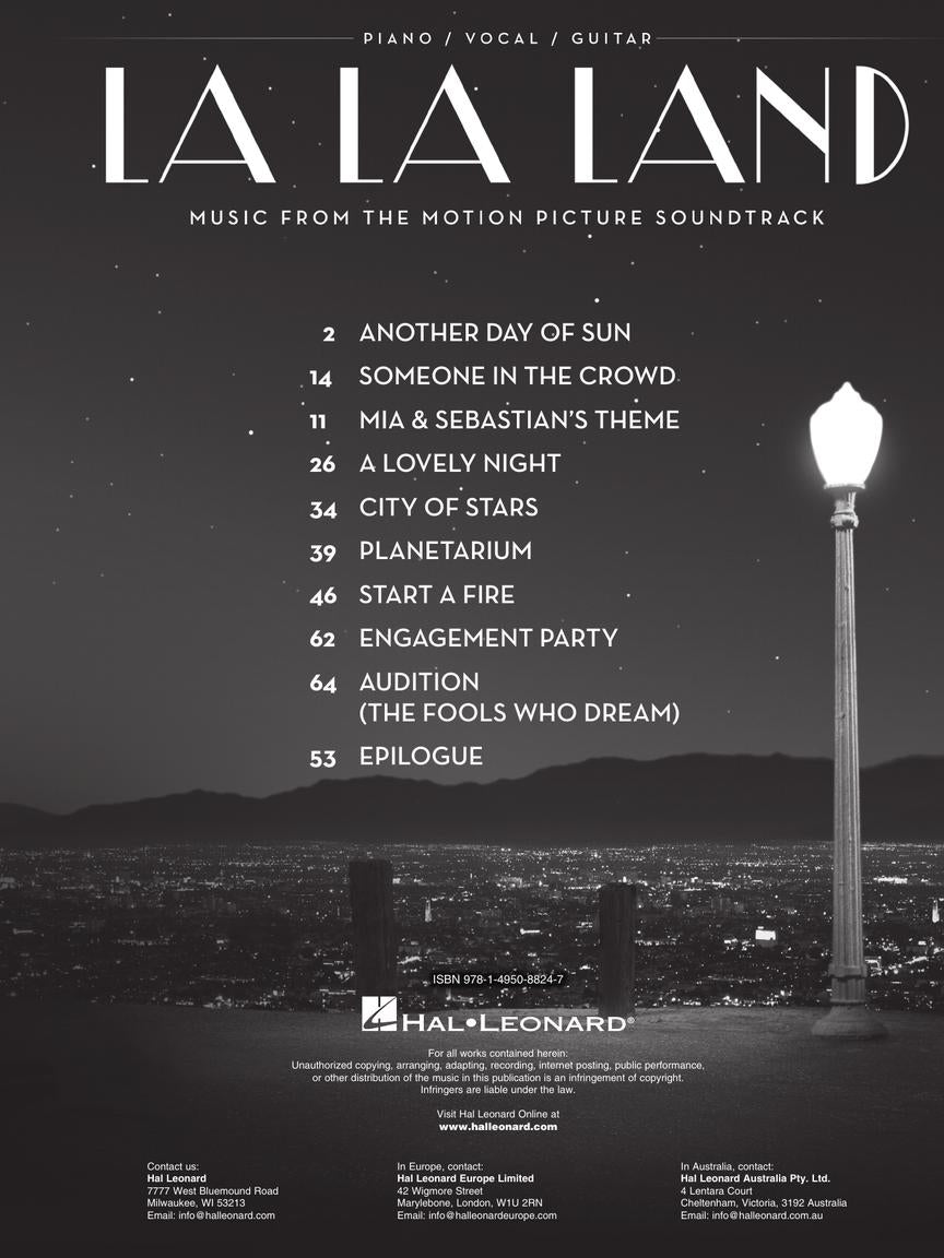 La La Land Movie Soundtrack PVG