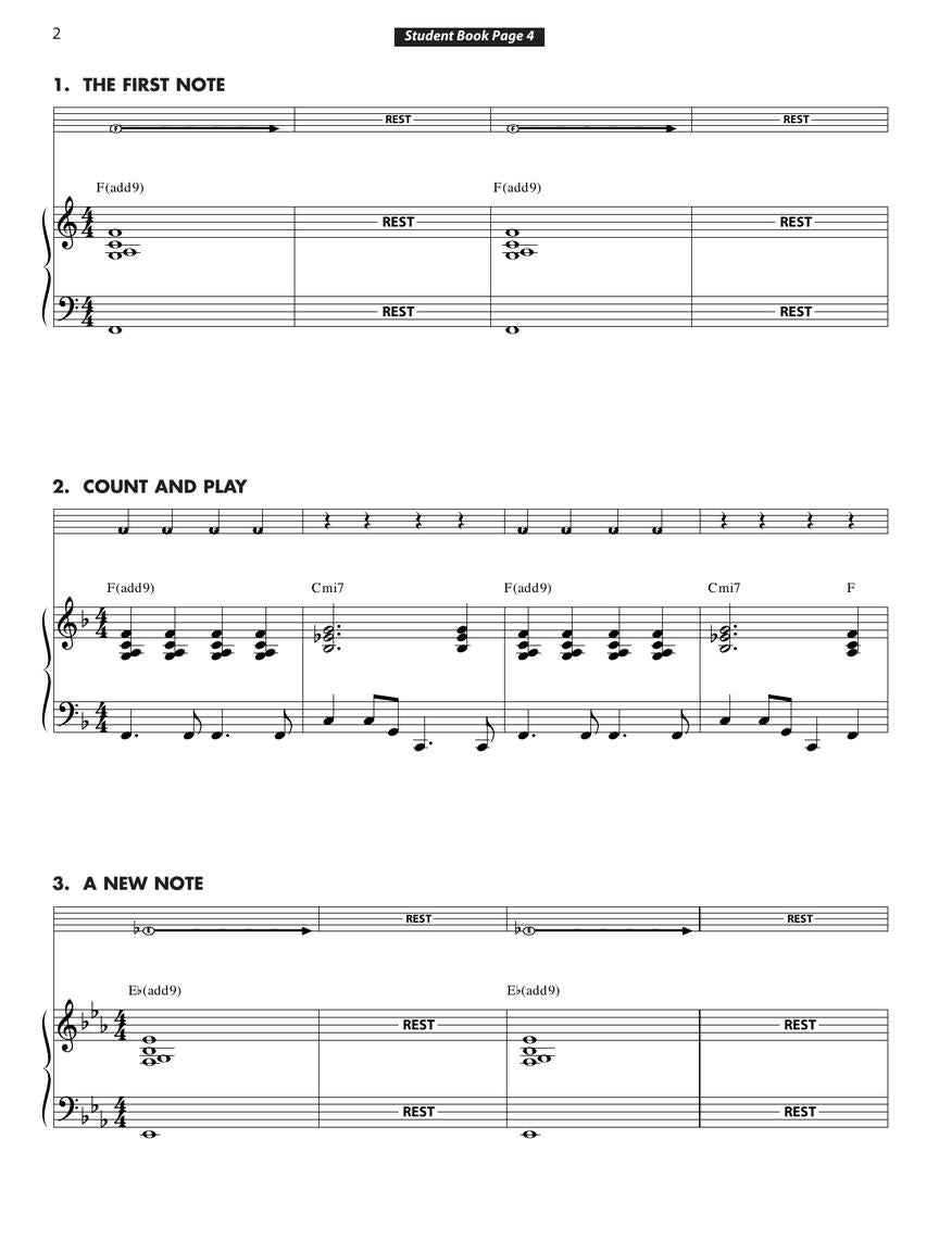 Essential Elements 2000 - Book 1 Piano Accompaniment