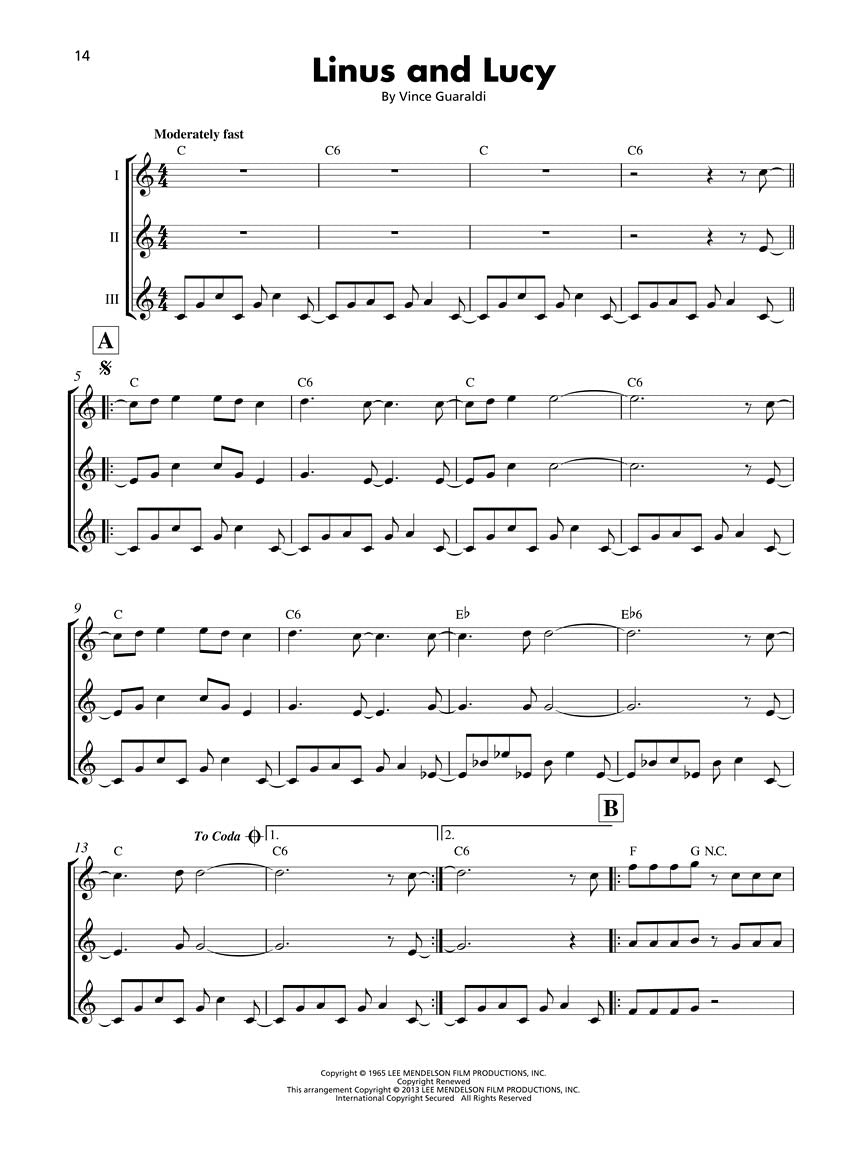 Theme Music Ukulele Ensemble Early Intermediate