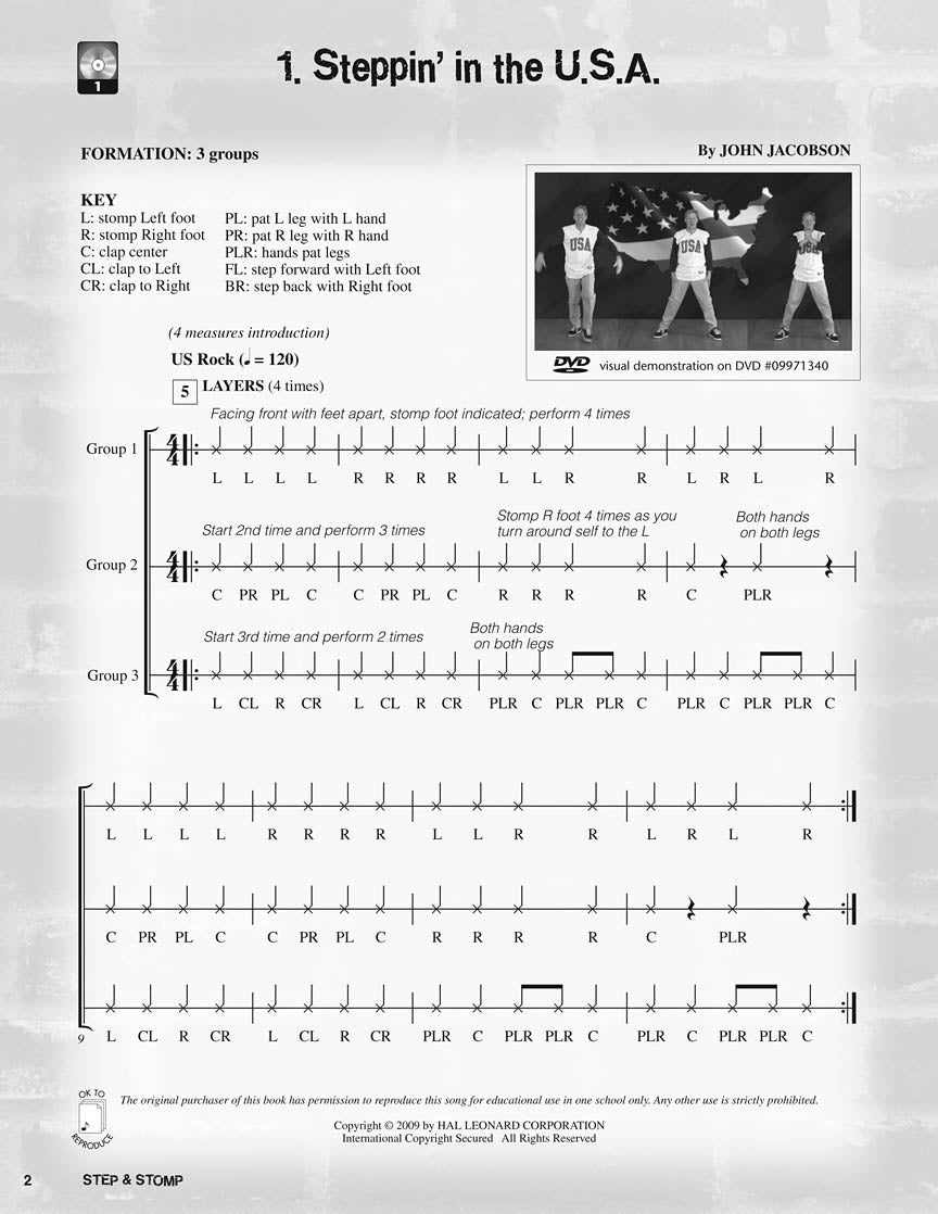 Step And Stomp Bk/Cd