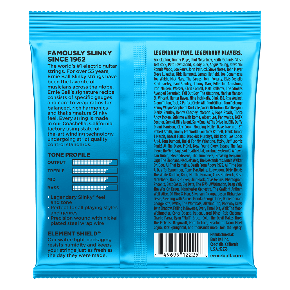 Ernie Ball Extra Slinky Nickel Wound Electric Guitar String Set - 8-38