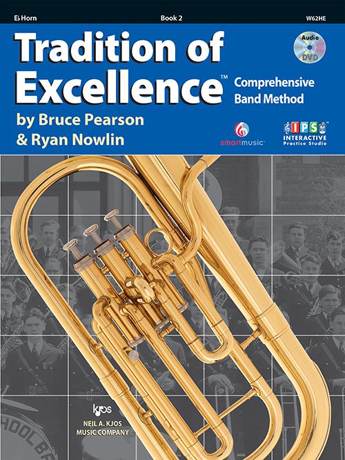Tradition Of Excellence - E Flat Horn Book 2 (Book/DVD)