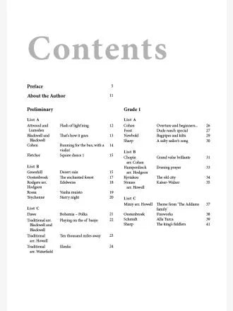 AMEB Violin Series 10 - Level 1 Preliminary-Grade 4 Handbook (2023+)