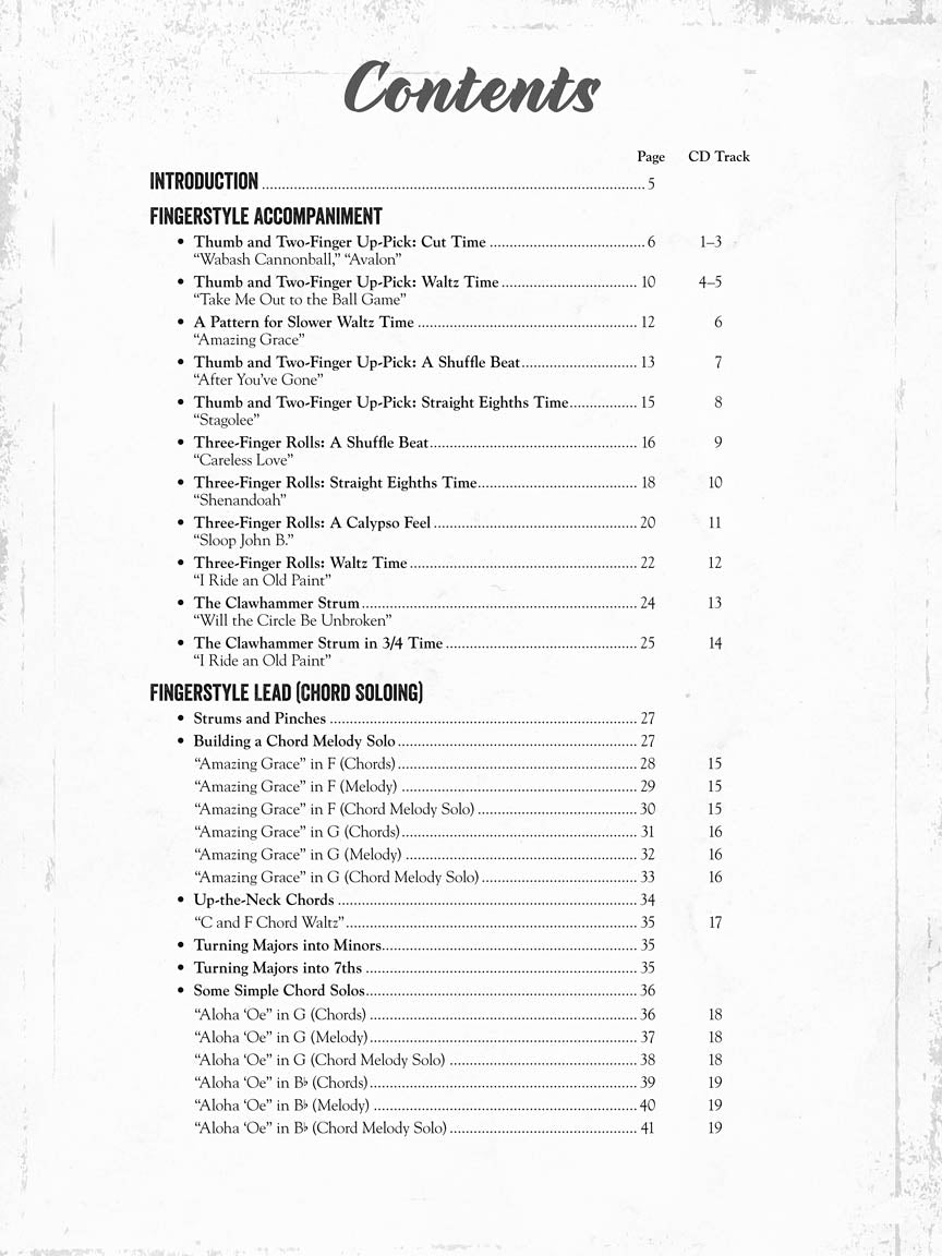 Fingerstyle Ukulele Book/Ola