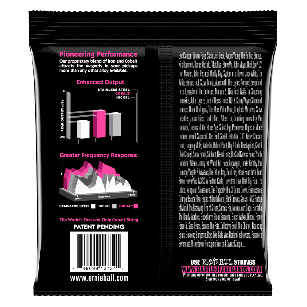 Ernie Ball Super Slinky Cobalt Electric Bass Strings Set - 45-100