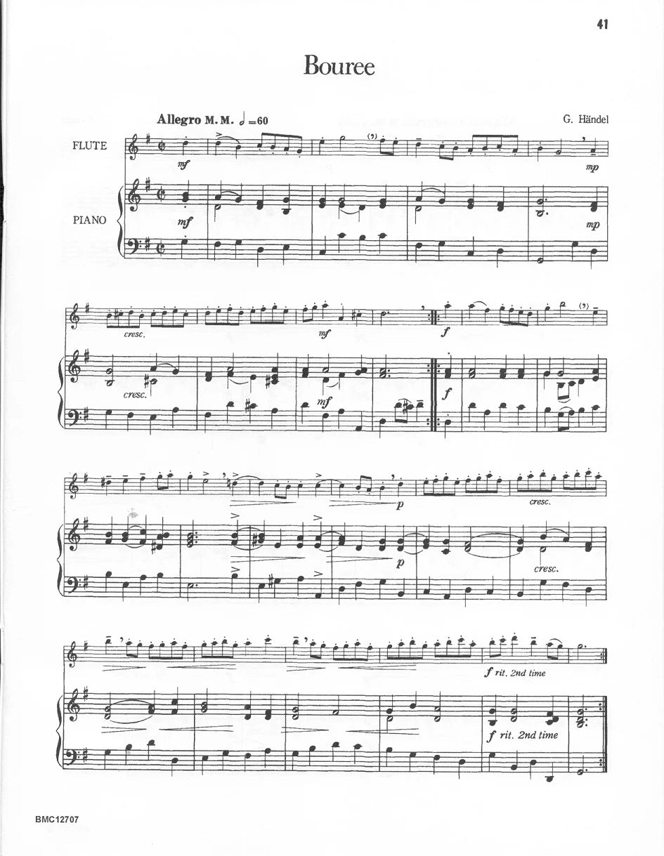 Famous Flute Favorites Flute/Piano Book - 40 Graded Flute Solos